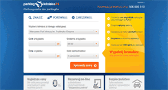 Desktop Screenshot of parkinglotnisko24.pl